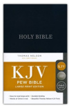 KJV Pew Bible, Large Print, HB, Blue, Red Letter